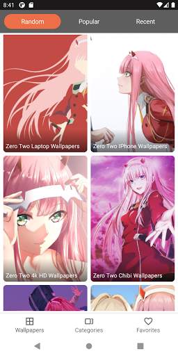 Darling in Anime franx - Zero two anime 4K screenshot 2