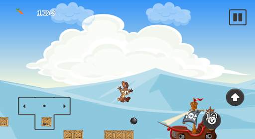 Temple Rabbit Run - bunny games for kids screenshot 4