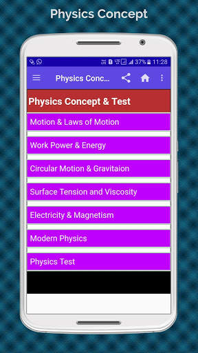 Physics Concepts (Concept of Physics) App screenshot 1