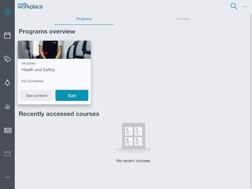 Moodle Workplace screenshot 1