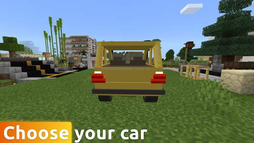 Racing cars for minecraft screenshot 1