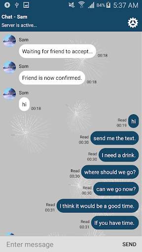 P2P Messenger screenshot 3