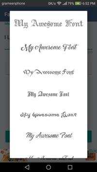 Fancy Writing - Stylish Fonts Free screenshot 2