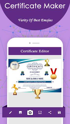 Certificate Maker screenshot 3