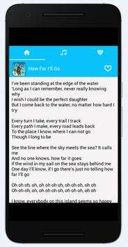 Music & Lyrics for Moana OST screenshot 4