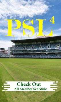 PSL 4 Match Schedule - PSL 2019 screenshot 1