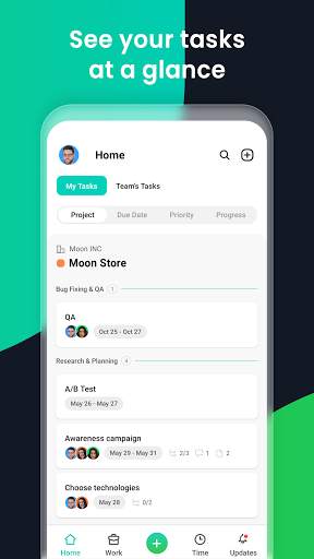Paymo Project & Time Tracking screenshot 1