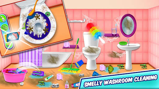 Girl Family House Cleaning screenshot 4