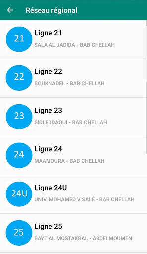 Bus RABAT screenshot 4