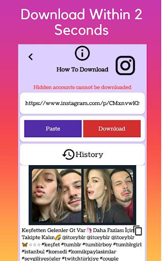 Video Downloader for Instagram screenshot 2