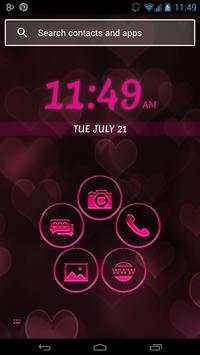 Smart Launcher Hearts screenshot 1