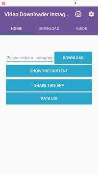 Video Downloader for Instagram screenshot 1