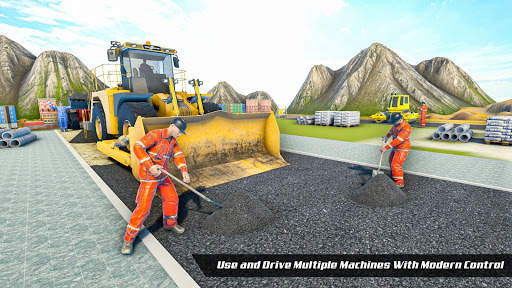 Snow Offroad Construction Site screenshot 14