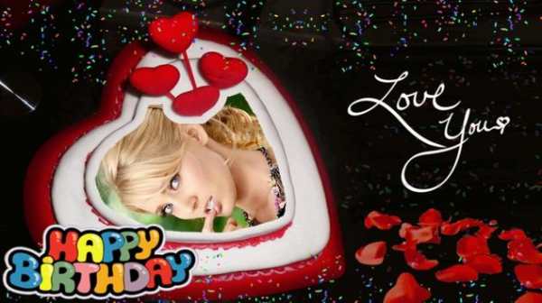 Photo On Cake Photo Frame screenshot 1