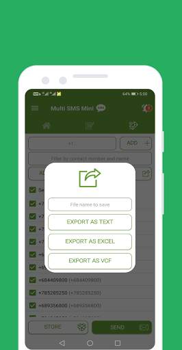 Bulk sms sender (SIM, Whats App) screenshot 7