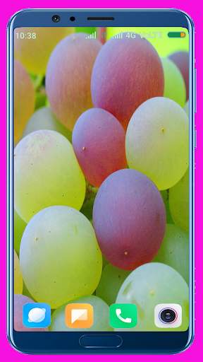 Grapes HD wallpaper screenshot 1
