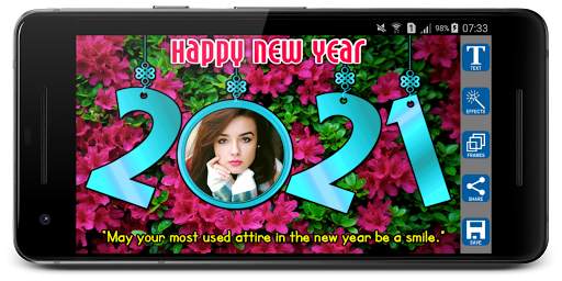 2021 Newyear Photo Frames screenshot 5