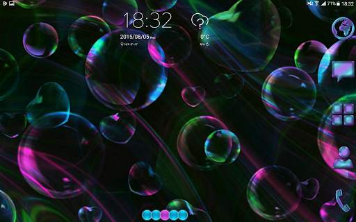 Neon Go Launcher theme screenshot 14