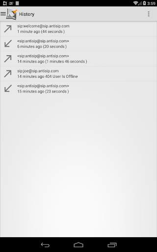 Voip By Antisip ( Video) screenshot 9