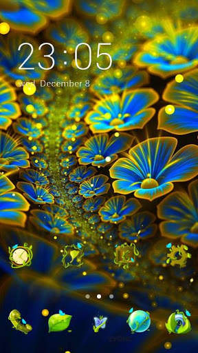 3D Beautiful flower theme for Galaxy M30 screenshot 1