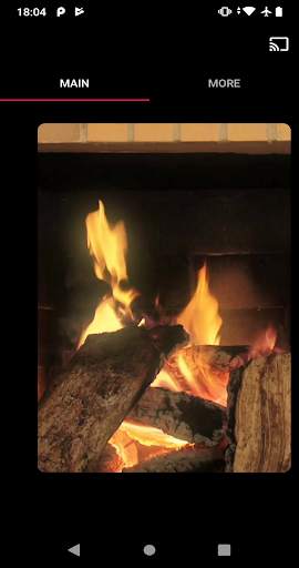Fireplace for Chromecast TV 4 تصوير الشاشة