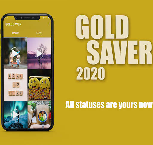 GOLD STATUS SAVER 2020 (for whatsapp) screenshot 4