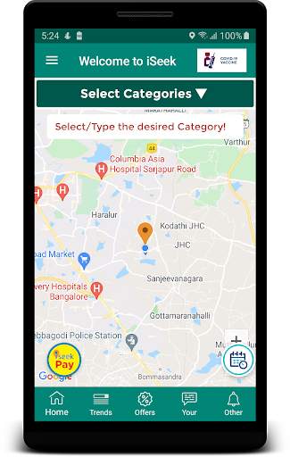 iSeek - Search, Rate, Ask, Contest, Chat & more.. screenshot 1