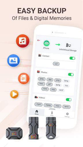 InfinitiKloud - Backup & Restore Flash Drive screenshot 1