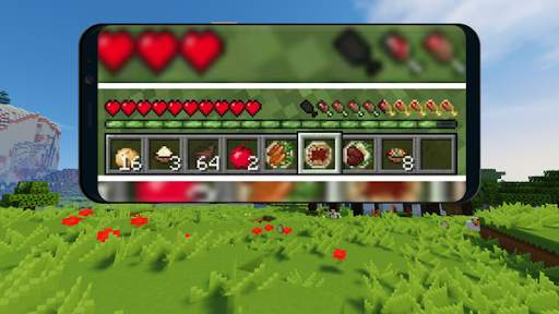 AppleSkin Mod for MCPE screenshot 5