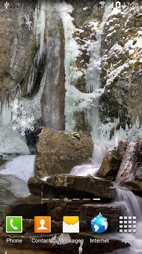Winter Waterfalls Wallpaper screenshot 6