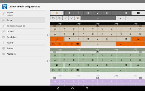 Teclado Zimpl screenshot 15