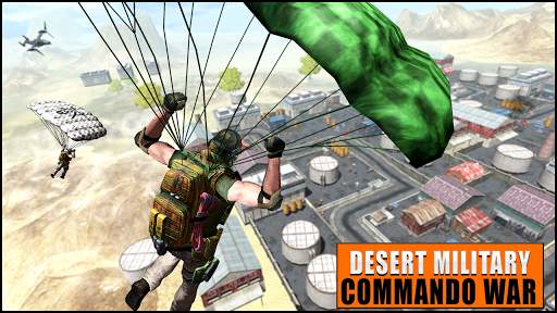 Desert Military Commando War Shooting Games 2k20 screenshot 1