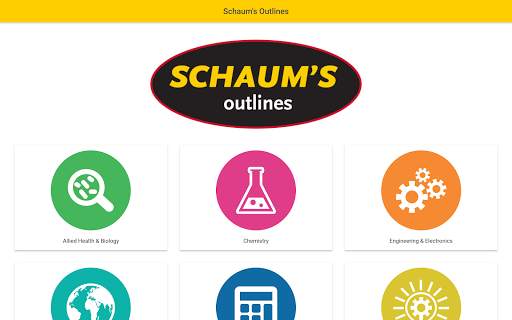 Schaum's Outlines 11 تصوير الشاشة