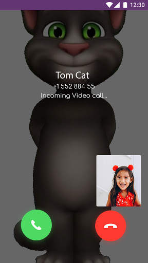 Tom Cat Fake Call-Fake Video Call & Chat with Tom screenshot 5