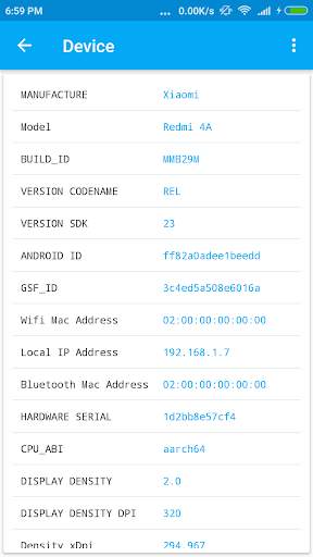 My Device Info скриншот 2