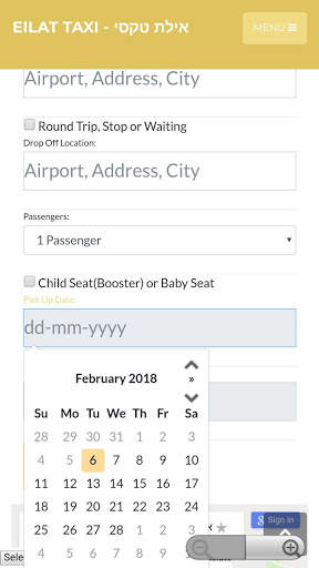 Eilat Taxi - Israeli transportation screenshot 3