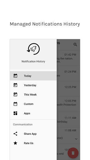 Notification Log - History 4 تصوير الشاشة
