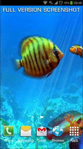 Clownfish Aquarium 3D FREE screenshot 7