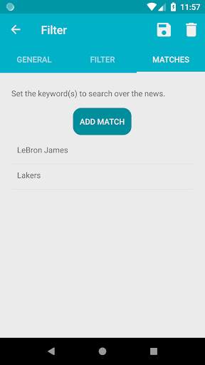 Feedfilter - Twitter, News, RSS, Atom... screenshot 8