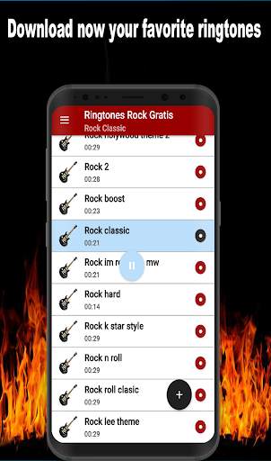 Ringtones rock music screenshot 2