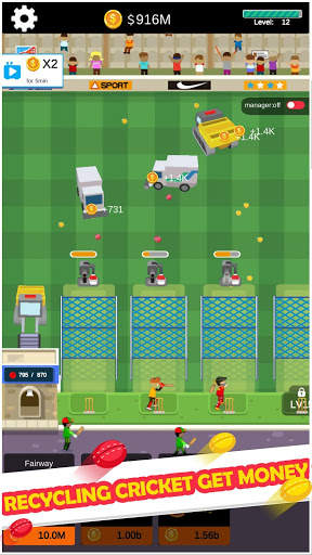 Idle Cricket screenshot 1
