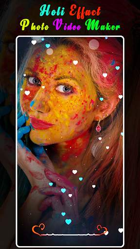 Holi Video Maker With Music - Dhuleti Video Maker screenshot 1