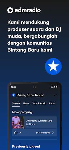 Edmradio - Dance Music Stream screenshot 4