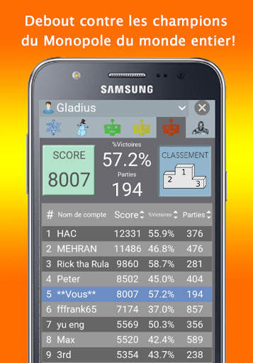 Quadropoly - Jeu de transaction avec super-IA screenshot 2