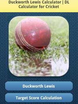 DL Calculator for Cricket screenshot 1