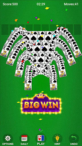 Spider Solitaire screenshot 2