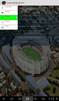 Cricket WorldCup 2015 screenshot 2
