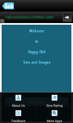 Happy Holi SMS Dhuleti Message screenshot 2