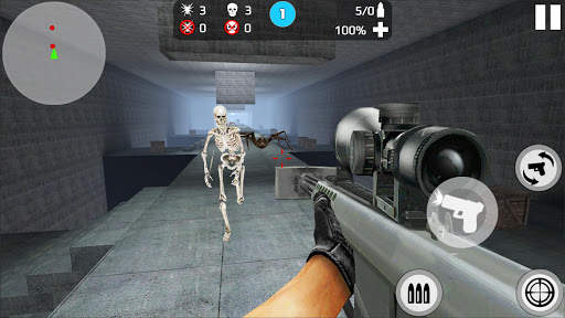 Skeleton Shooting War: Survival screenshot 5