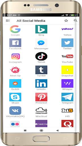All Social Media and Social Network List screenshot 1